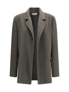 The Row Cinna Jacket - Driftwood Melange