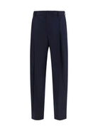 Dolce & Gabbana Flannel Pants - Blue Scurissimo 1