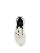 Valentino Garavani Demivee mesh and suede Sneakers - Bia/Bia/Grey C/Black/White-Ne-Ne