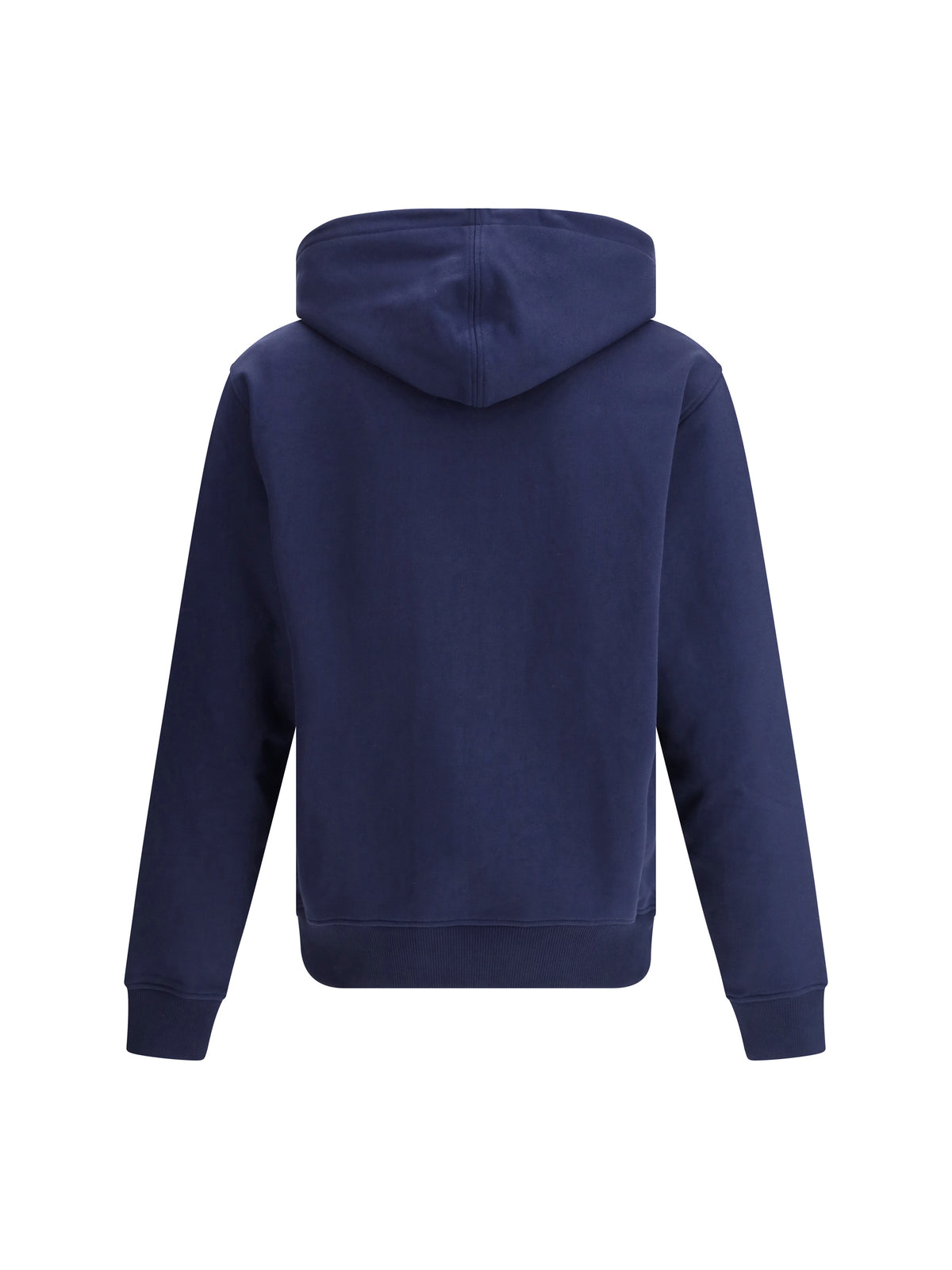 Ami Paris Logoed Hoodie - Bleu Nuit