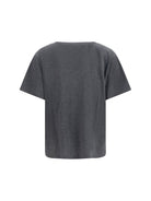 The Row Dera T-shirt - Charcoal Melange