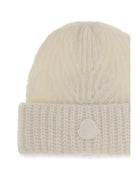 Moncler Alpaca-blend cable-knit Beanie - Natural