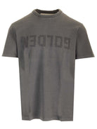 Golden Goose Distressed T-Shirt - Grey