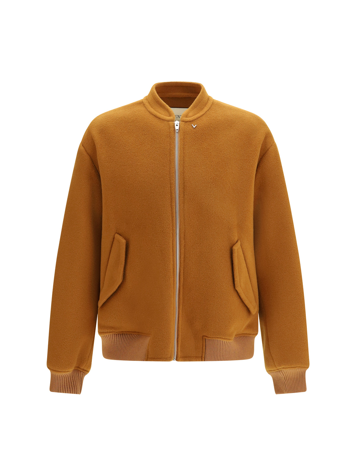 Valentino Virgin wool and cashmere Jacket - Violin Brown