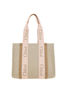 Chloé Woody Shoulder Bag - Blushy Beige