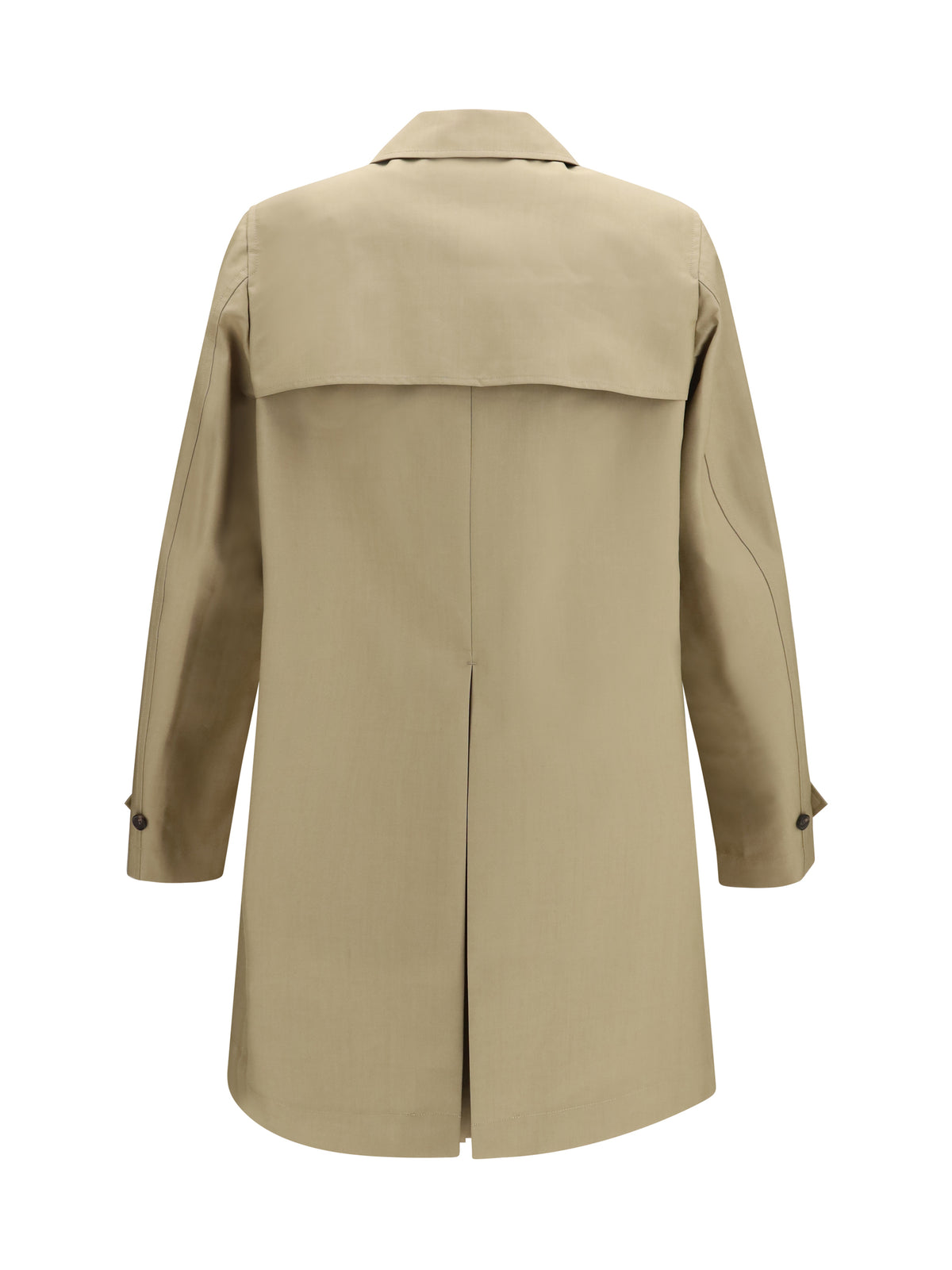 Fendi Mackintosh fabric Trench - Corda+Tabacco