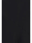 Ami Paris Sleeveless long fluid satin Dress - Noir