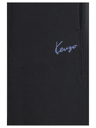 Kenzo Cotton Sweatpants - Black