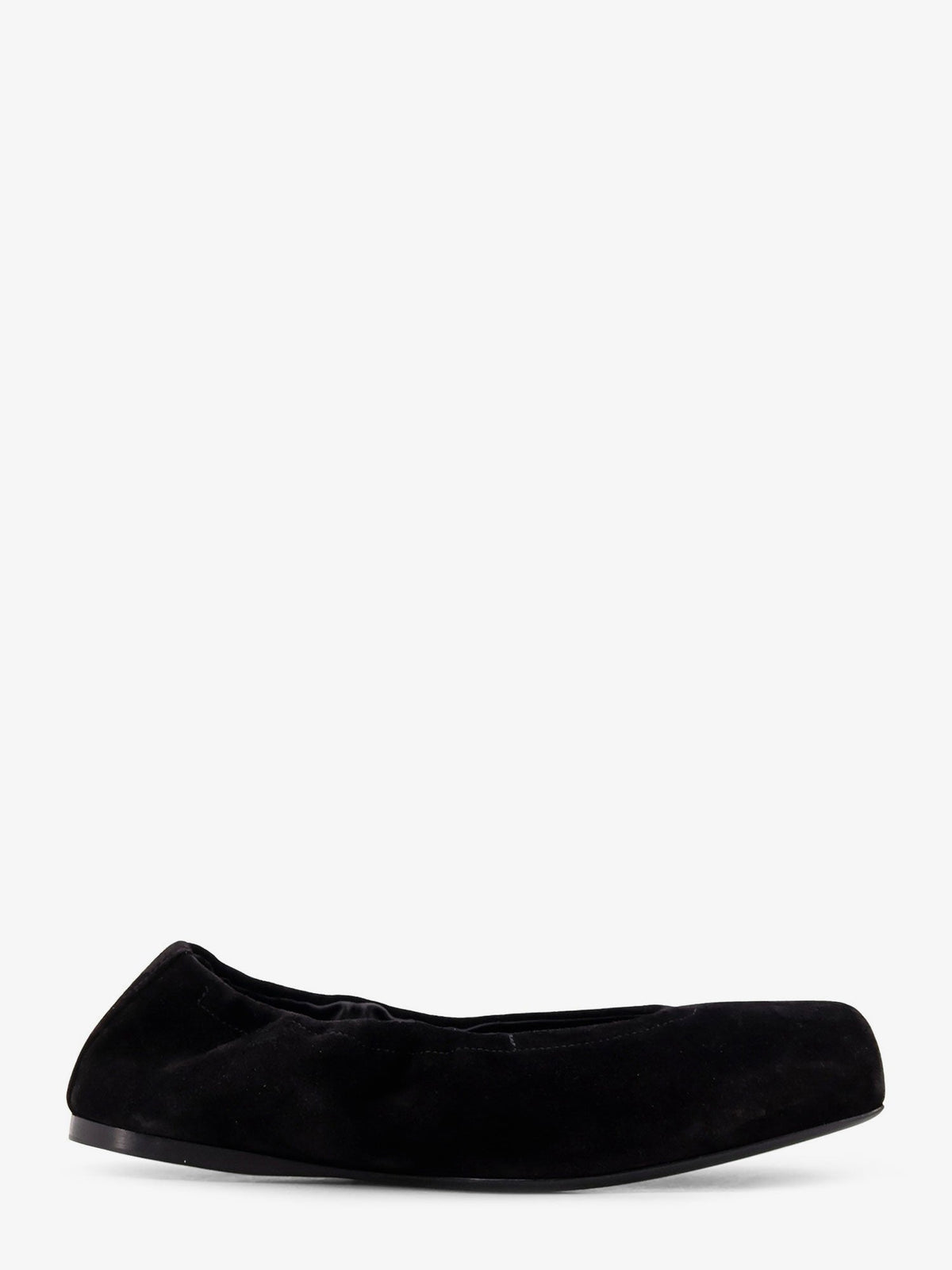 Alaïa Ballet Flats suede ballerinas - Noir
