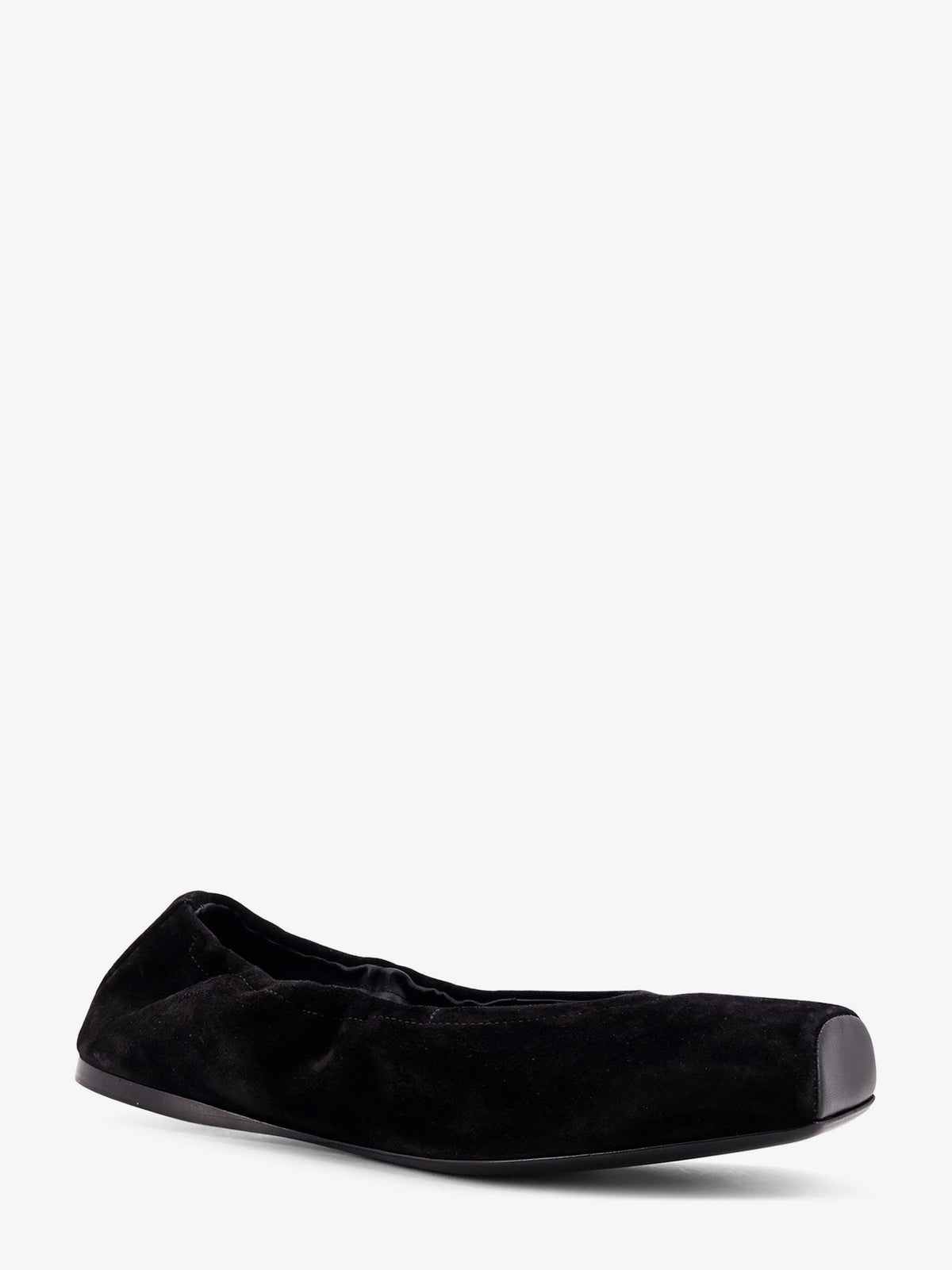 Alaïa Ballet Flats suede ballerinas - Noir