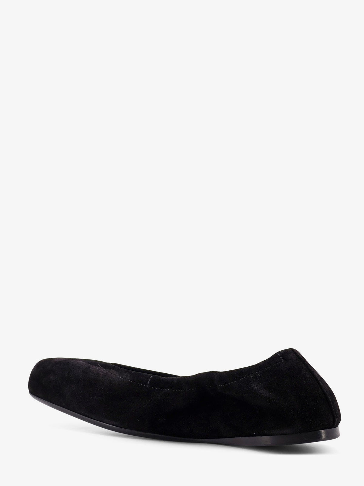 Alaïa Ballet Flats suede ballerinas - Noir