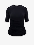 Alaïa Viscose T-shirt - Noir Alaia