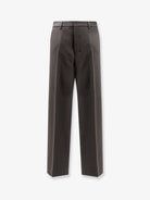 Ami Paris Virgin wool trousers - Anthracite