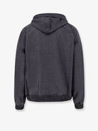 Balenciaga Tromphe L'oeil cotton sweatshirt - Anthracite