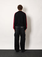 Balenciaga Cotton sweater with logo on the front - Black