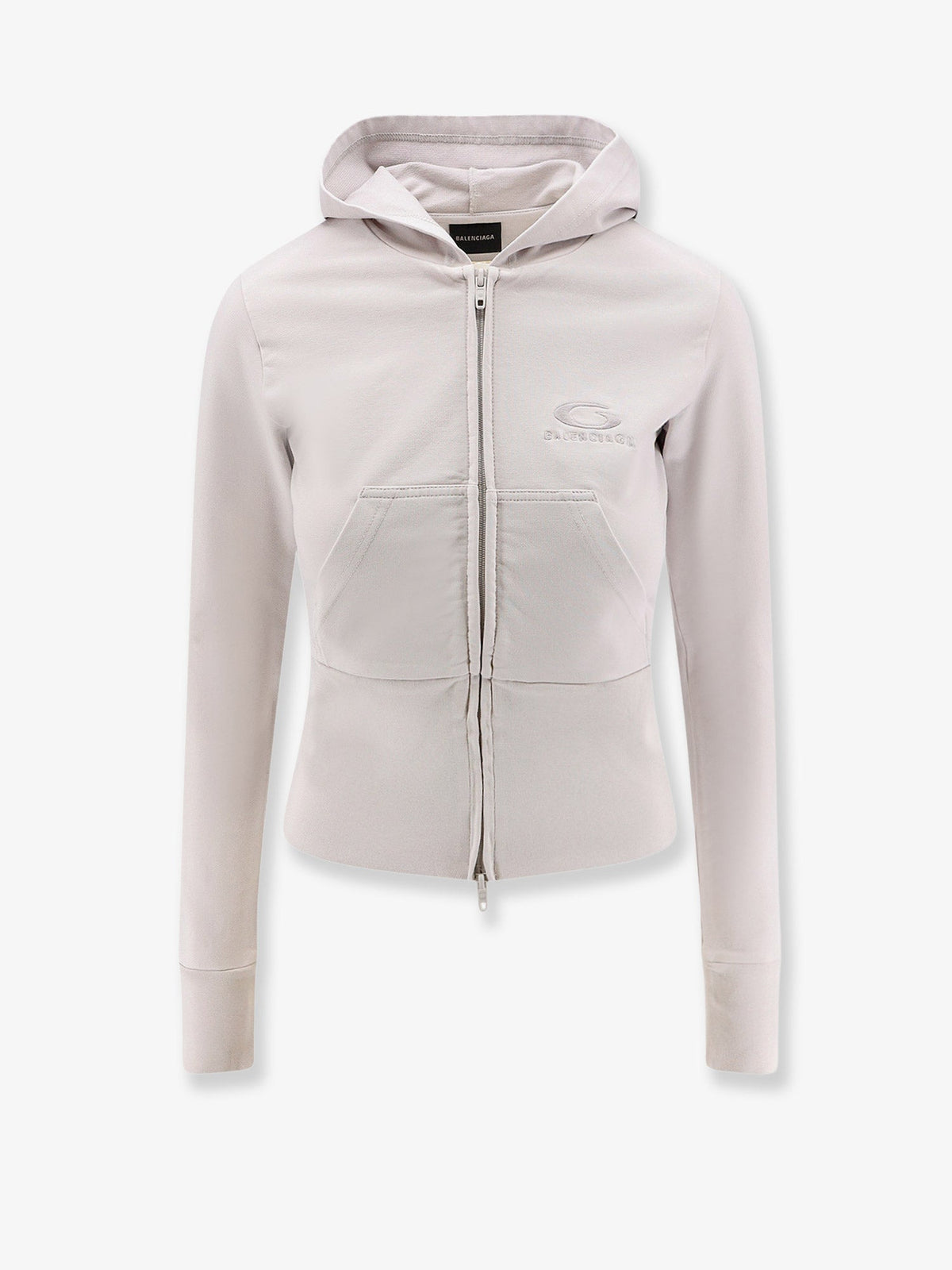Balenciaga Cotton hooded sweatshirt - Dirty White