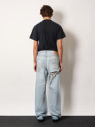 Balenciaga Distressed Jeans - Light Blue