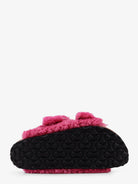 Birkenstock Arizona  Big Buckle Teddy River teddy sandals - Teddy Fuchsia Tulip