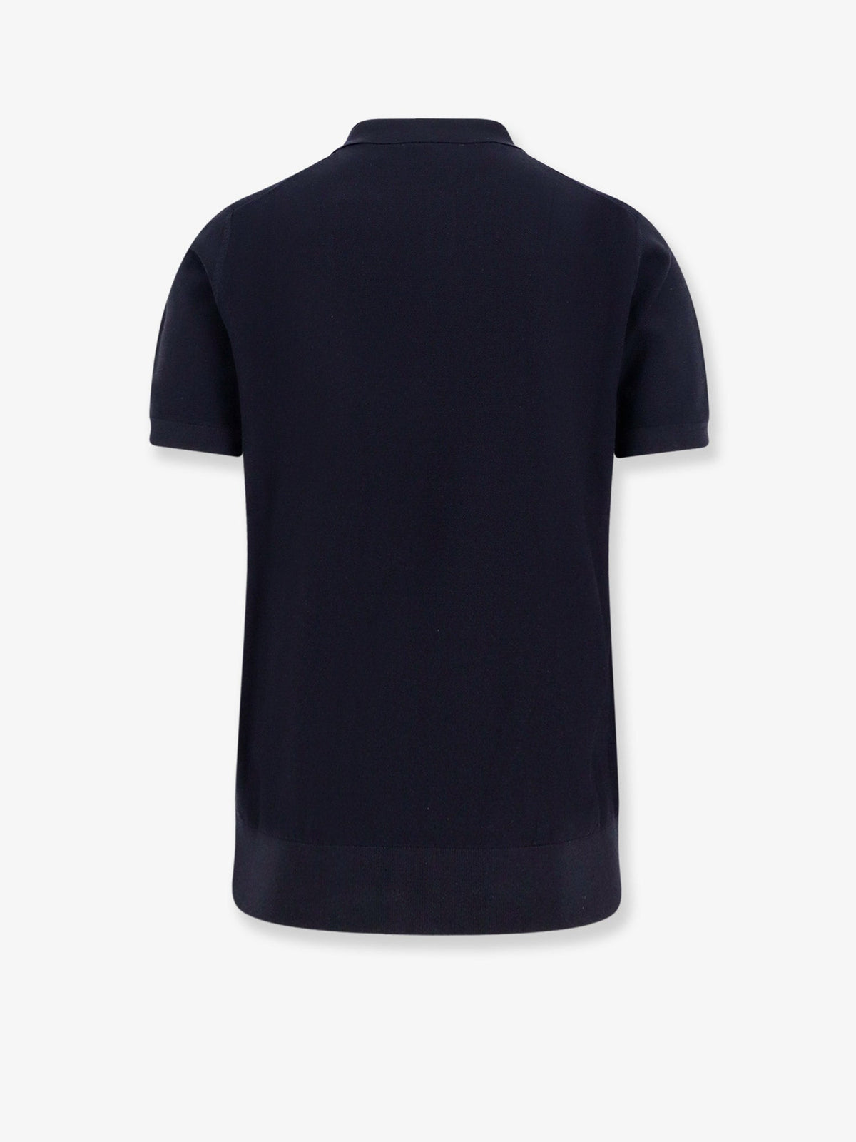 Boss Virgin wool polo shirt - Dark Blue