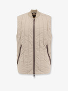 Boss Nylon sleeveless jacket - Dark Beige