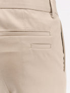 Boss Cotton and silk trousers - Dark Beige