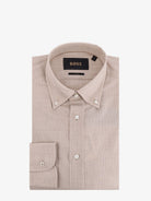 Boss Cotton shirt - Open Beige