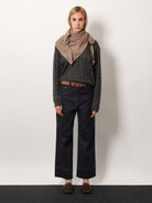 Brunello Cucinelli Wool blend sweater with all-over sequins - Antracite