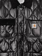 Carhartt WIP Oscar Chore Liner quilted nylon jacket - Black