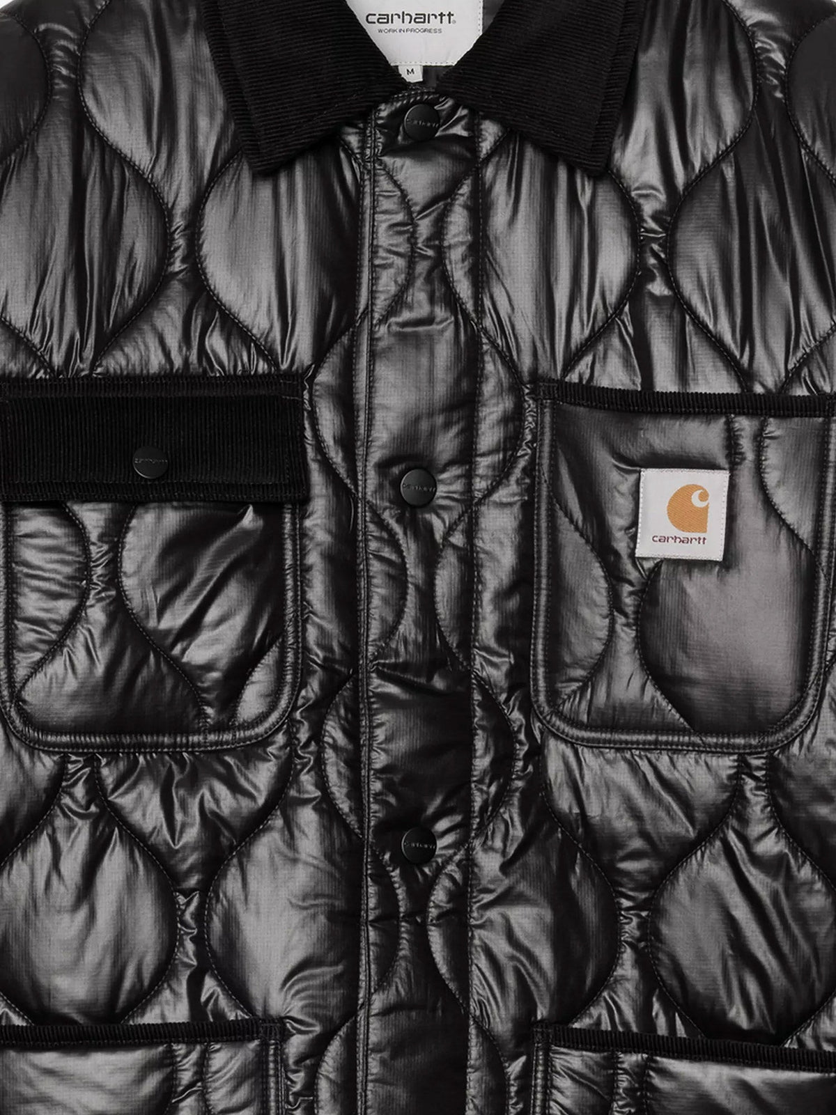 Carhartt WIP Oscar Chore Liner quilted nylon jacket - Black