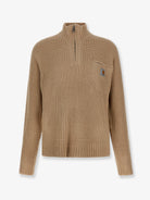 Carhartt WIP Detroit Half Zip acryilic blend sweater - Fleur De Sel