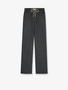 Celine Madras wool and cashmere jogger trousers - Antracitenoir
