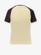 Coperni Cotton T-shirt with used effect - Yellow/Black