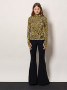 Coperni Knitted Second Skin viscose top - Print