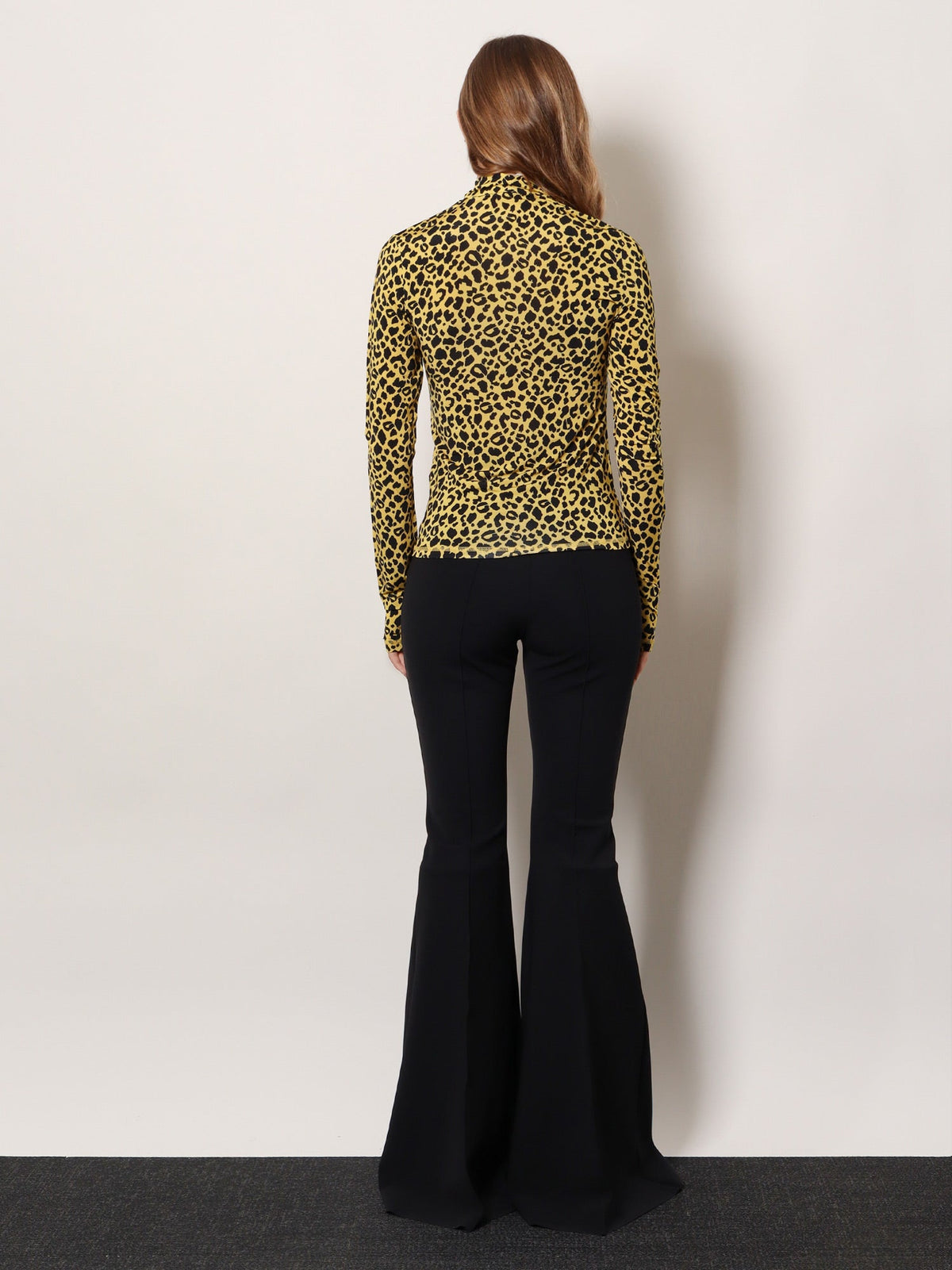 Coperni Knitted Second Skin viscose top - Print