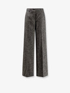 Dolce & Gabbana Striped wool blend trousers - Rigato