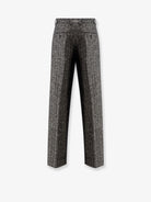 Dolce & Gabbana Striped wool blend trousers - Rigato