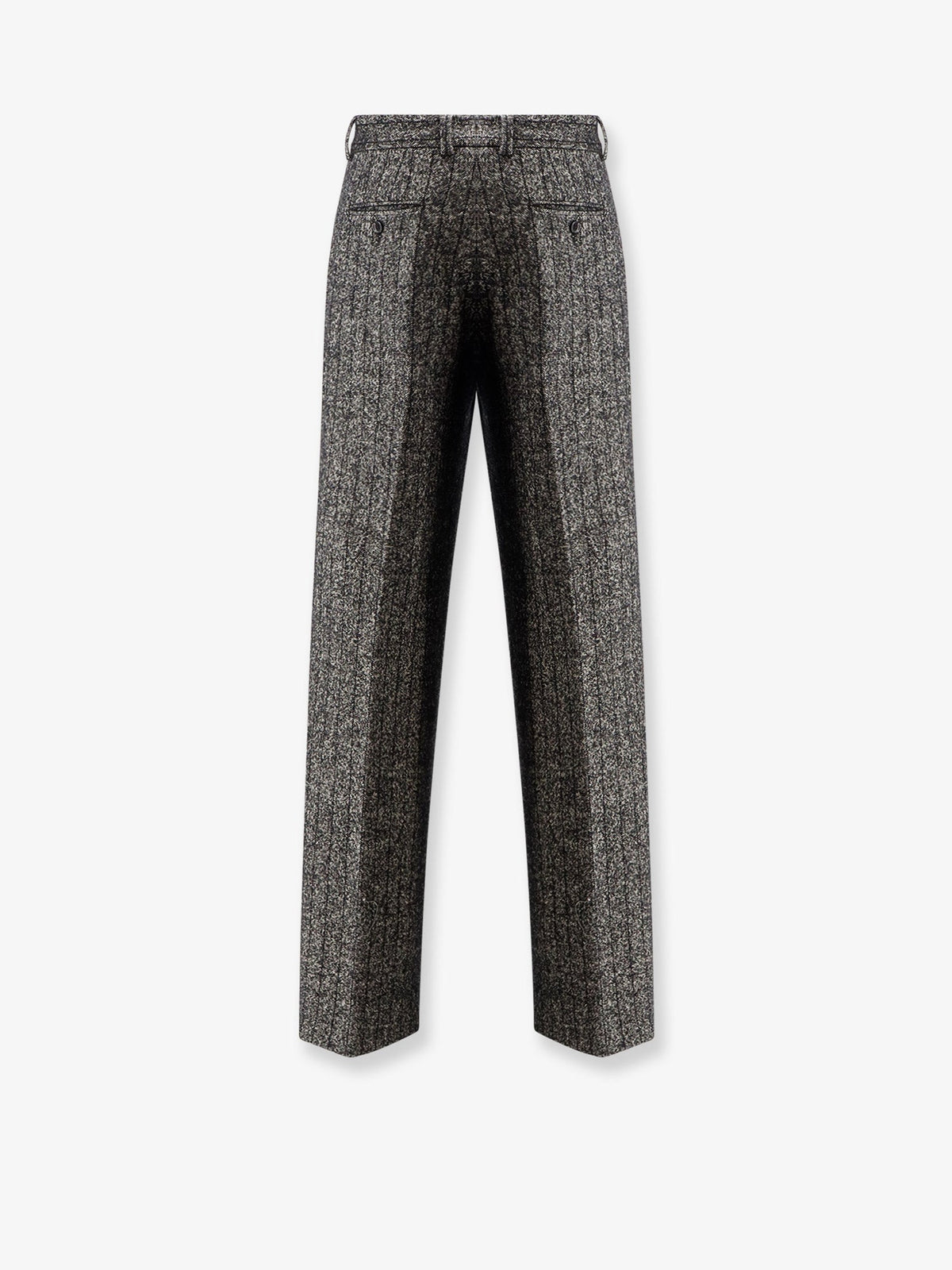 Dolce & Gabbana Striped wool blend trousers - Rigato