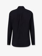 Dolce & Gabbana Cotton shirt with iconic logo on the front - Nero
