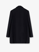 Dries Van Noten Rebela wool blend coat - Black
