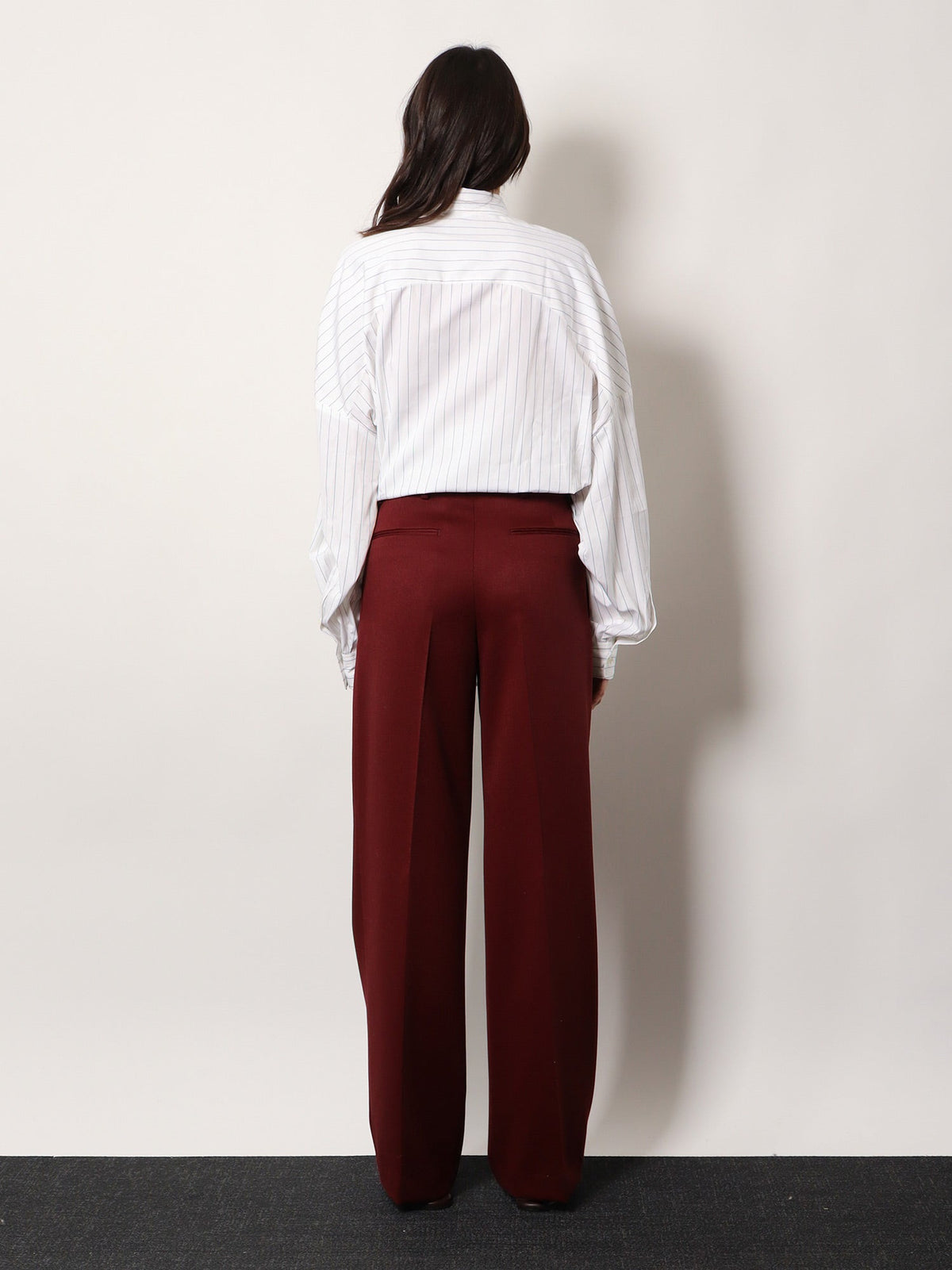 Dries Van Noten Portias wool trousers - Brique