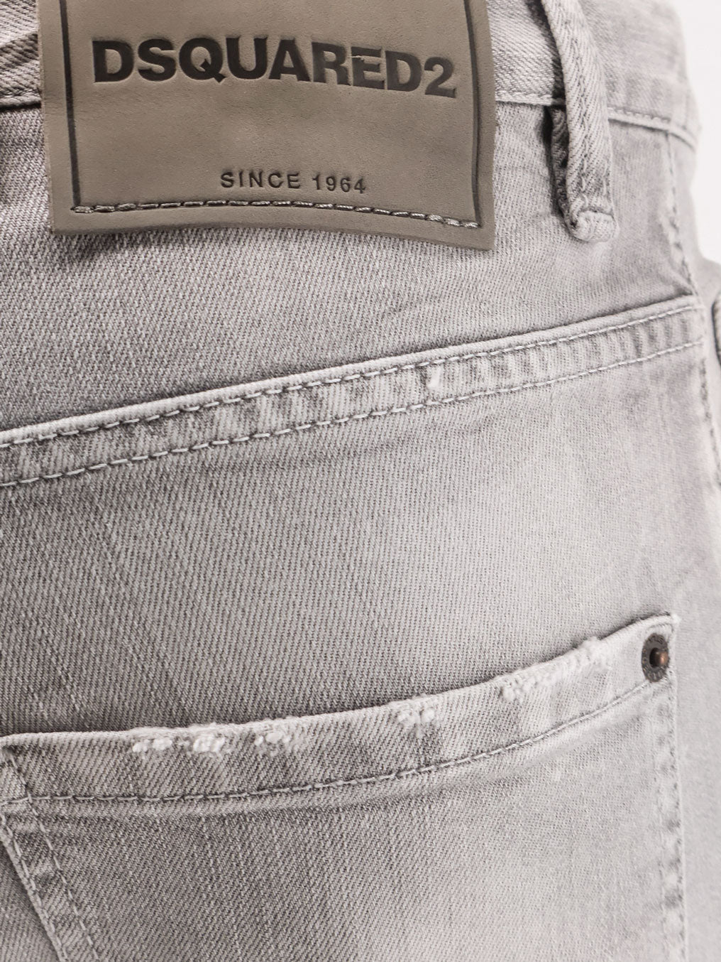 Dsquared2 Skater Jeans with Destroyed effect - Grey