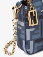 Fendi Pouch Baguette FF jacquard fabric shoulder bag - Mirto+Mlc+Os