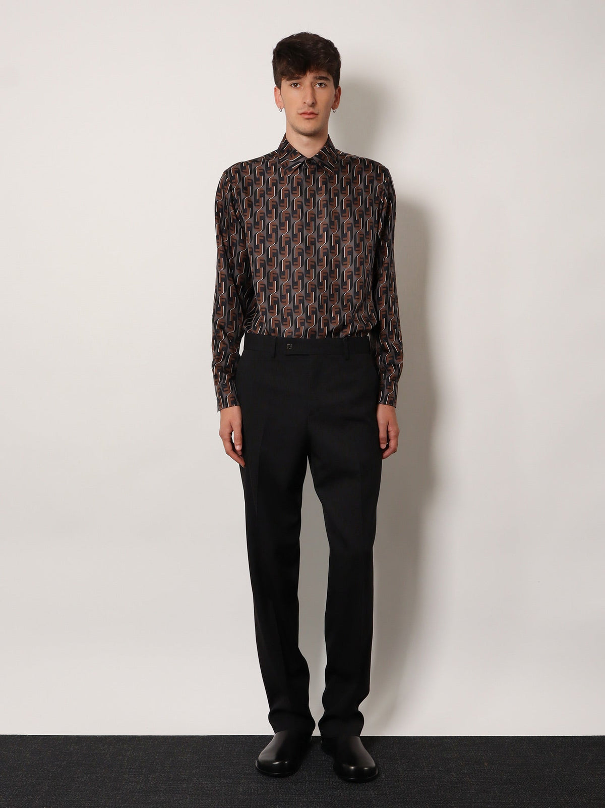 Fendi Virgin wool trousers - Nero