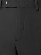 Fendi Virgin wool trousers - Nero