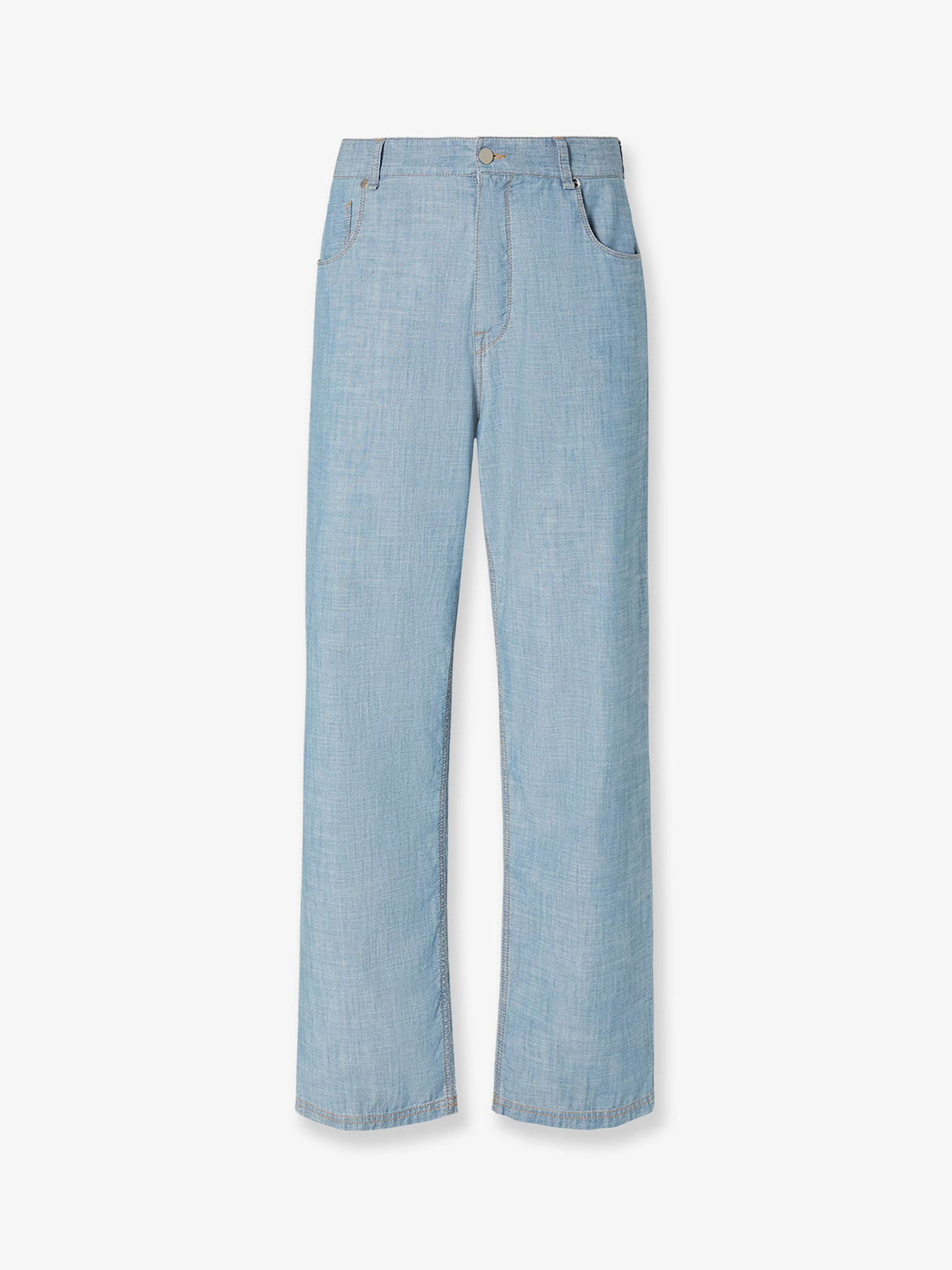 Fendi High waist jeans - Blu Chiaro