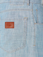 Fendi High waist jeans - Blu Chiaro