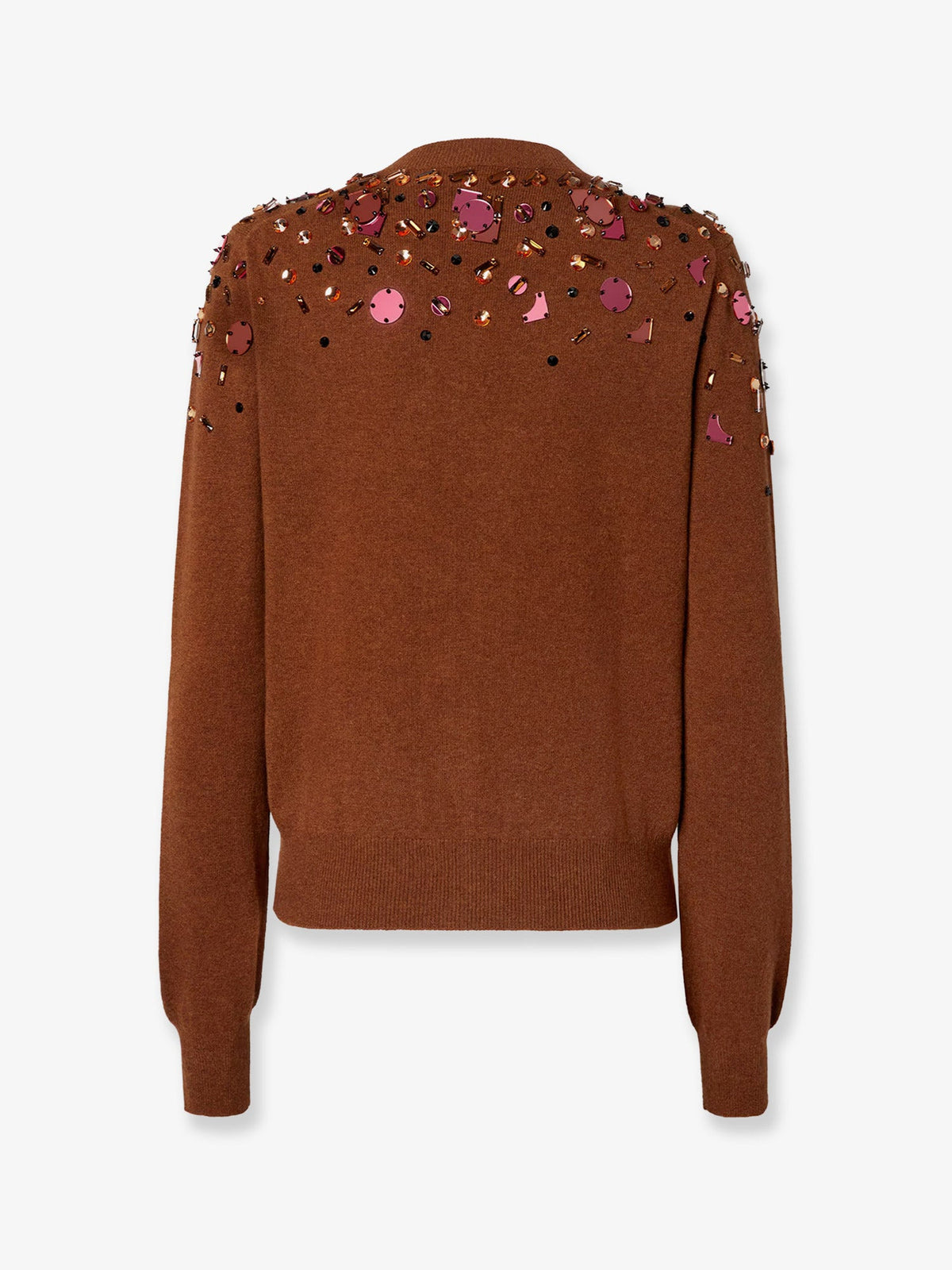 Fendi Wool and cashmere cardigan - Rust-25