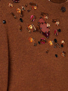 Fendi Wool and cashmere cardigan - Rust-25