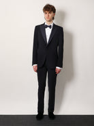 Giorgio Armani Soho virgin wool tuxedo - Dark Navy