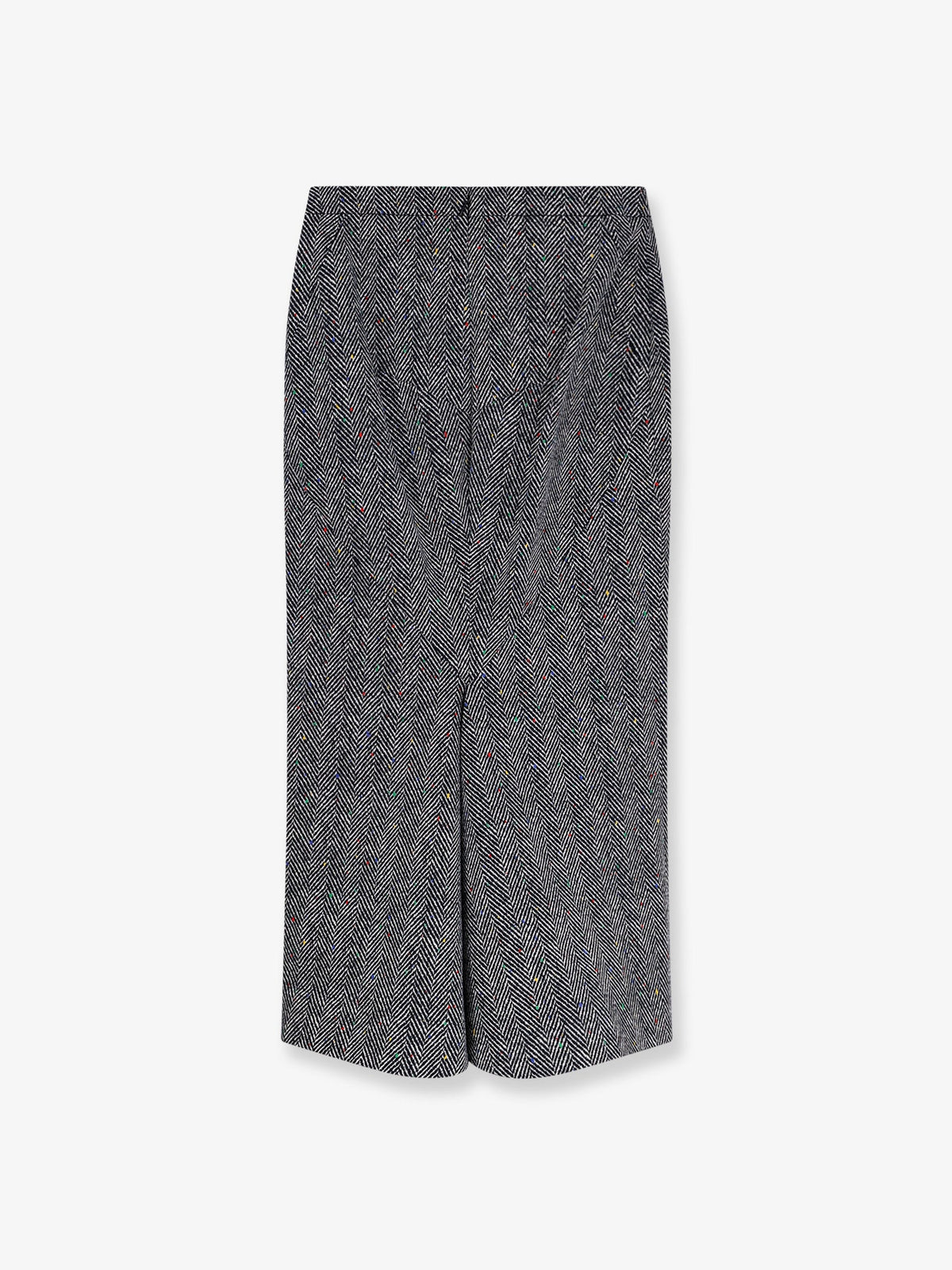 Givenchy Herringbone motif cotton skirt - Antracite